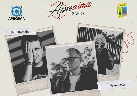 Las jornadas fotográficas 'Aproxima' reunirán en Zafra a Rafa Ramajo, Enrique de Arteextremeño y Fran Ortiz