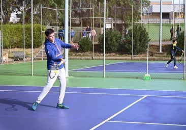 Algunos de los jugadores durante el campeonato