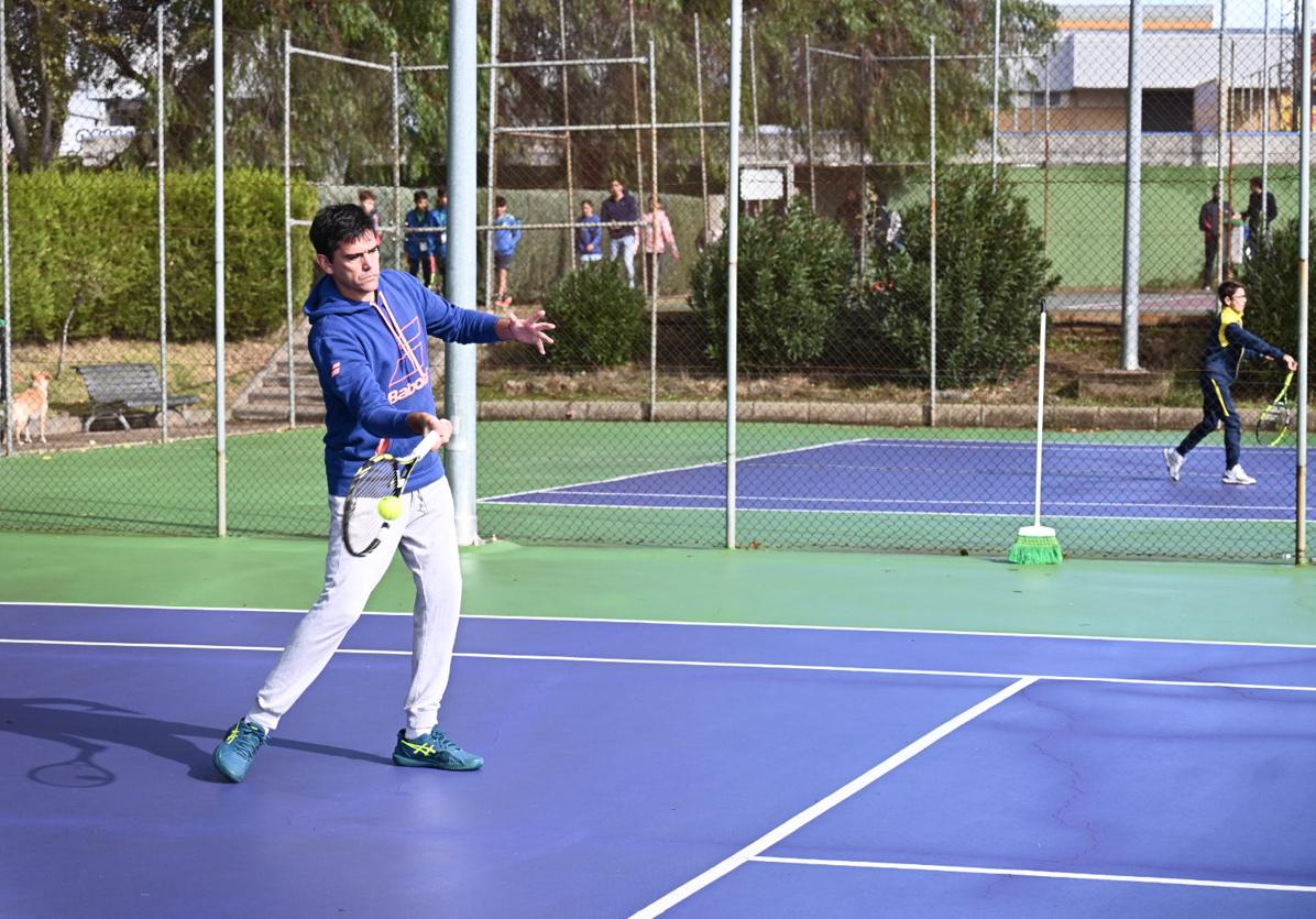 Algunos de los jugadores durante el campeonato