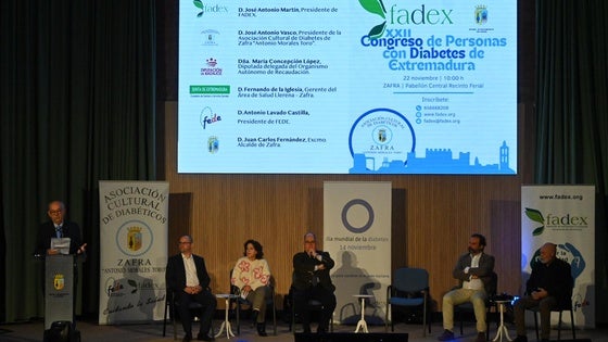 Zafra, epicentro regional en la lucha contra la diabetes con un congreso que reivindicó prevención, igualdad y unión