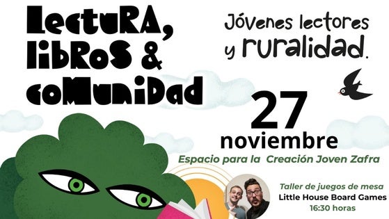 El Espacio para la Creación Joven acoge este jueves el III Encuentro Lectura, Libros y Jóvenes