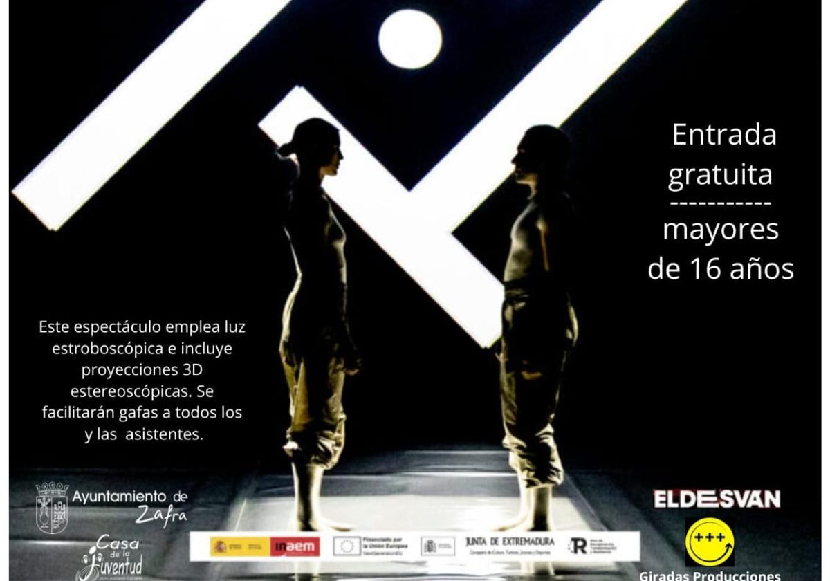 'Azul bosques', una propuesta escénica rompedora, llega este miércoles al Teatro de Zafra