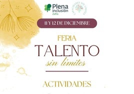 Plena Inclusión celebra su feria comunitaria Talento Sin Límites en el Mercado de Abastos