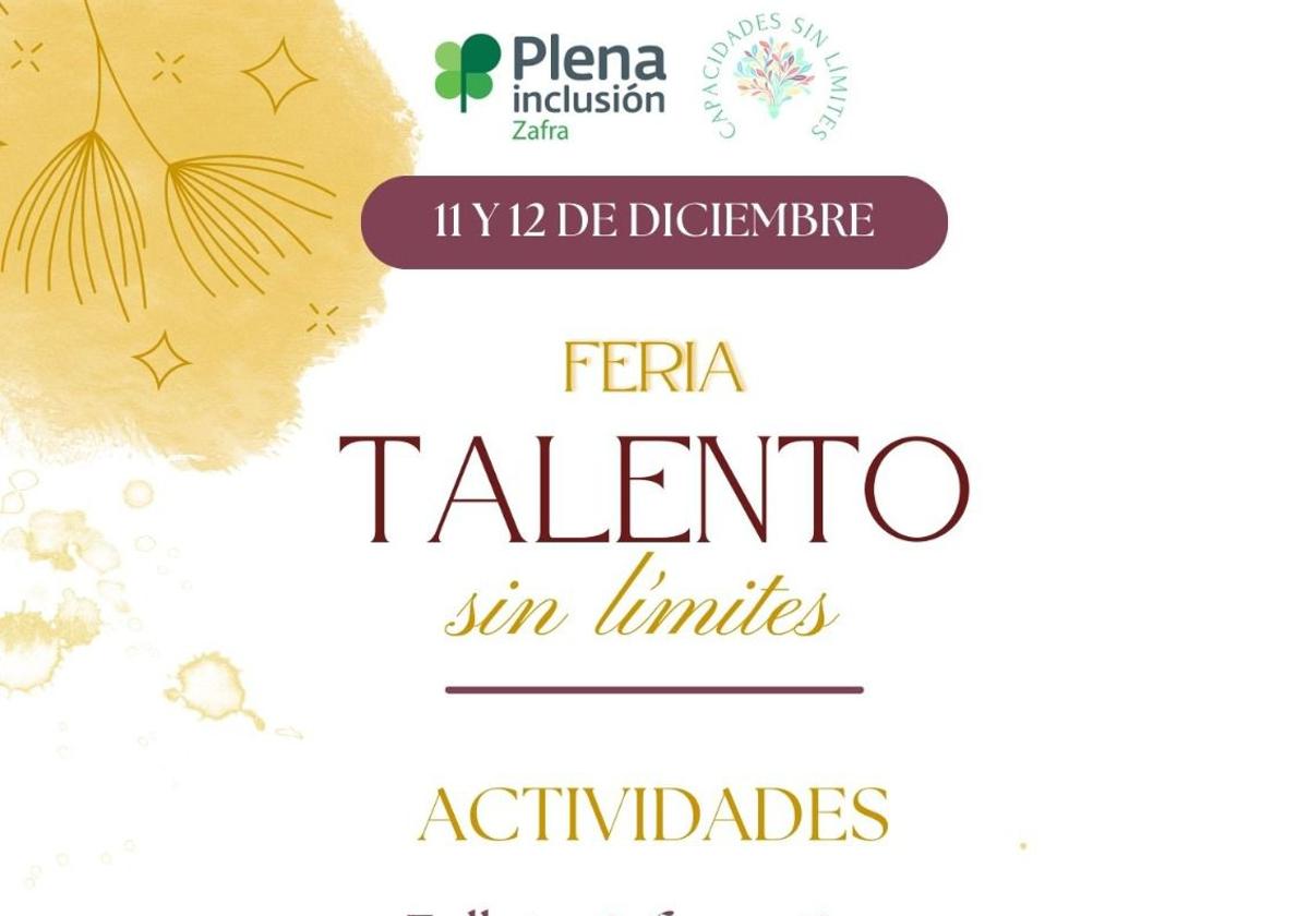 Plena Inclusión celebra su feria comunitaria Talento Sin Límites en el Mercado de Abastos