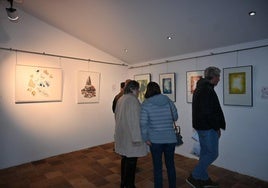 Algunas de las obras que pueden verse en la muestra