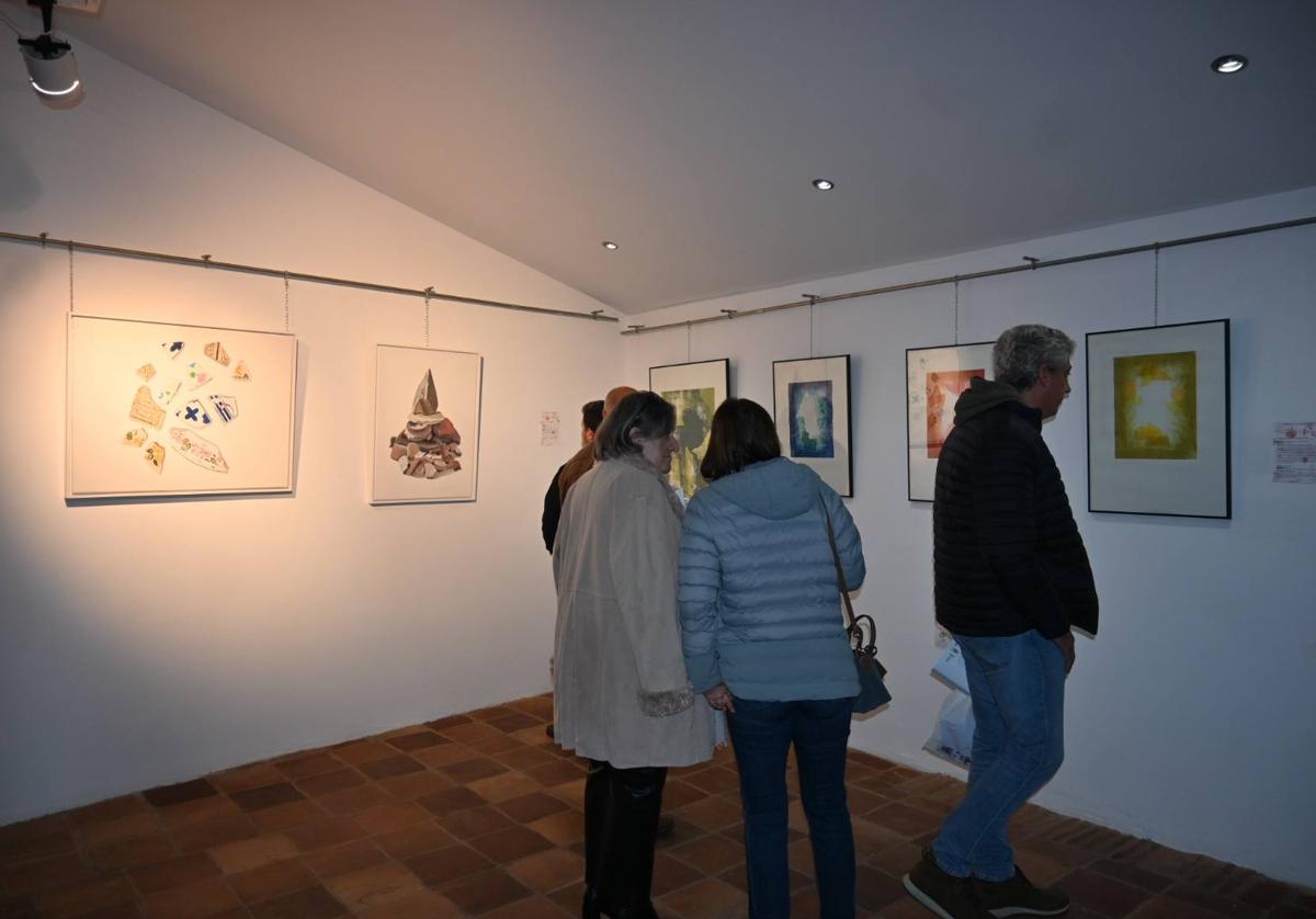 Algunas de las obras que pueden verse en la muestra