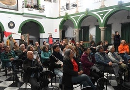 Jornada en el Centro Obrero para mostrar apoyo al pueblo palestino