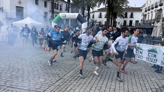 Francisco Juanals López y Laura del Cerro Gómez ganadores del trail largo de la IX Carrera de Montaña