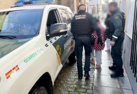 Momento de la detención de algunos de os miembros
