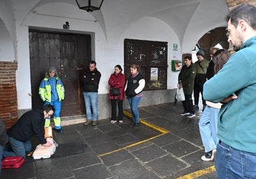 Una de las acciones formativas desarrolladas en la Plaza Chica
