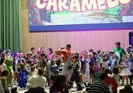 Los más pequeños disfrutaron de su particular fiesta