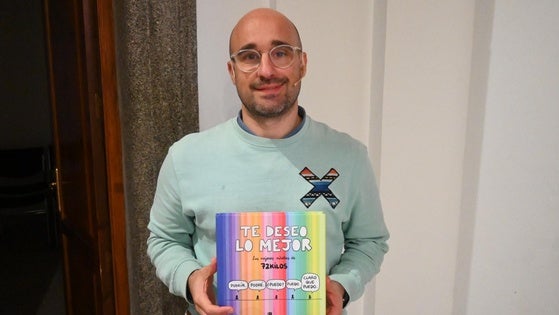 El ilustrador 72Kilos presentó en Santa Marina'Te deseo lo mejor', un recopilatorio de sus viñetas