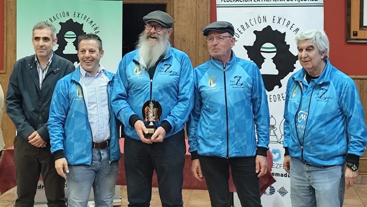 El Ruy López C campeón de Extremadura de ajedrez en segunda división A