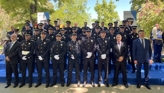 La Policía Local de Extremadura celebra en Zafra su día grande y entrega sus reconocimientos