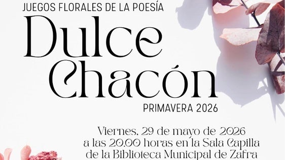 Cartel del acto
