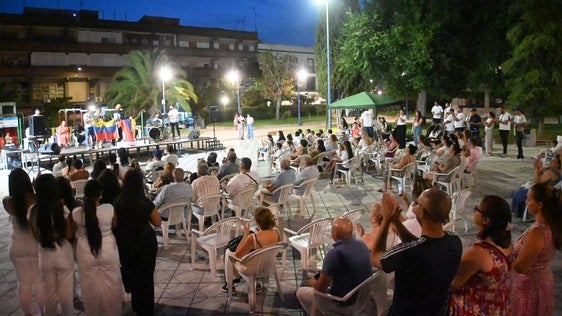 El evento se celebró en la Plaza de España