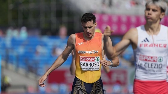David Barroso se clasifica para las semifinales del 800 en el Europeo