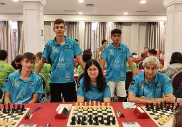 El equipo zafrense en el campeonato