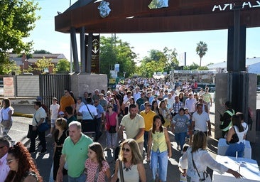 Afluencia de público en la feria de 2025