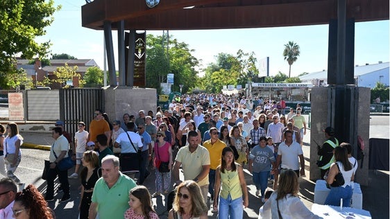 Afluencia de público en la feria de 2025