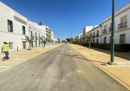 Aspecto de la calle Ancha tras las obras
