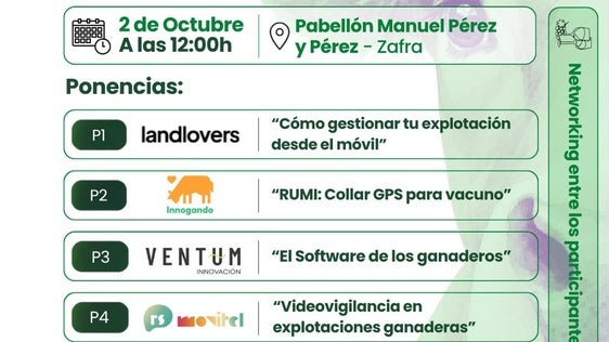 Los ganaderos podrán conocer nuevas herramientas digitales en unos talleres en la FIG