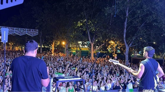 Concierto de Sanguijuelas del Guadiana en la feria de 2025
