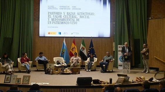 Apertura de la jornada del pastoreo y razas autóctonas en el pabellón central