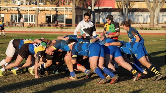 Los Dragones en uno de sus partidos