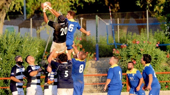Un momento del partido