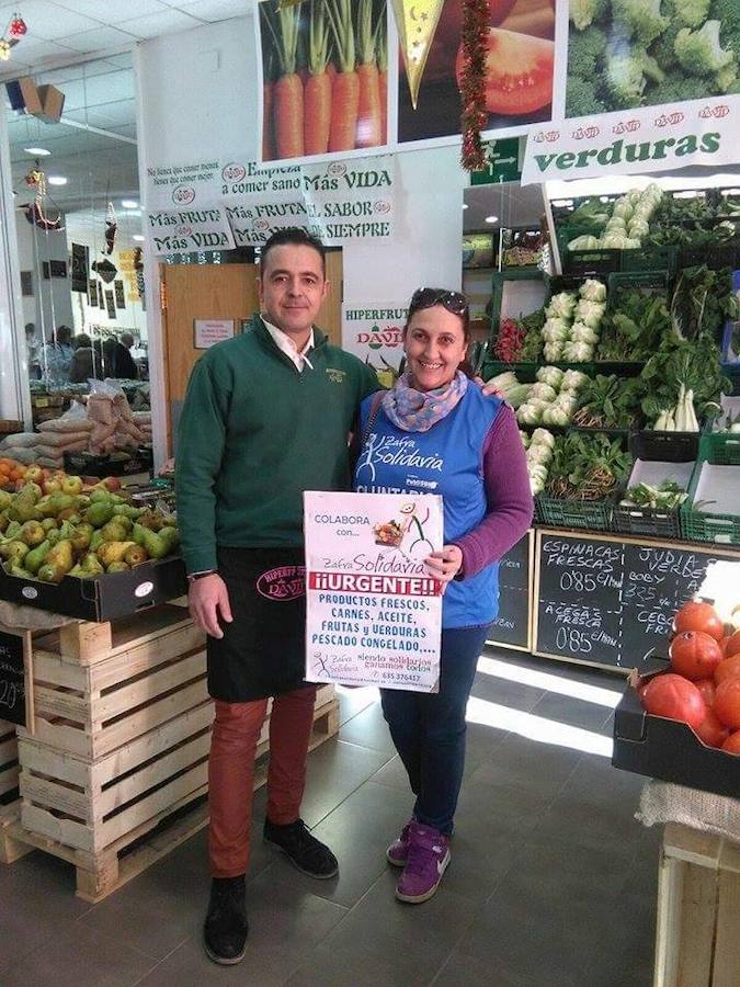 Zafra Solidaria recauda 5.543,60 kilos de alimentos