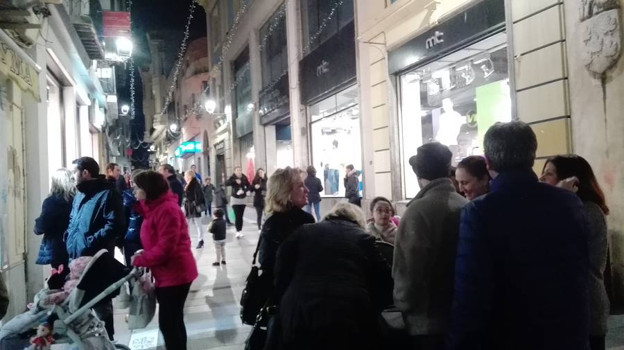 Primera jornada de rebajas 