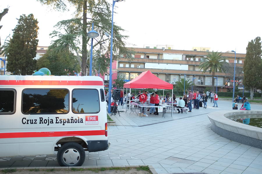 Ambiente en la plaza de España 