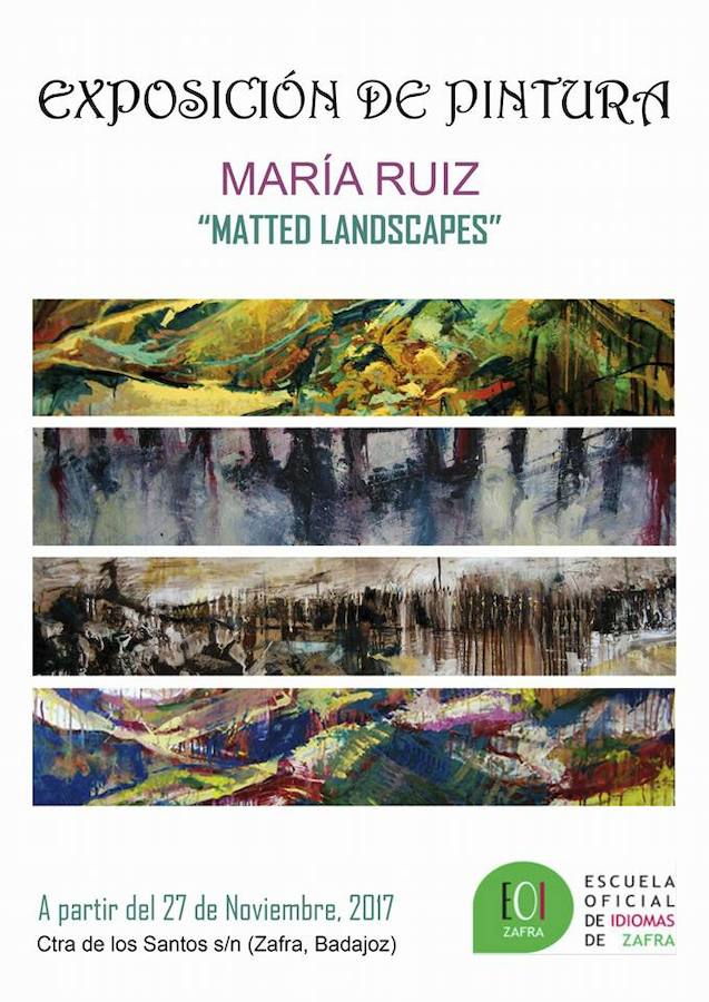 La EOI de Zafra acoge una exposición “Matted Landscapes”