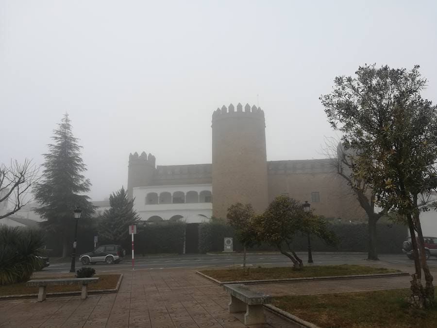Niebla y el Alcázar de Zafra 