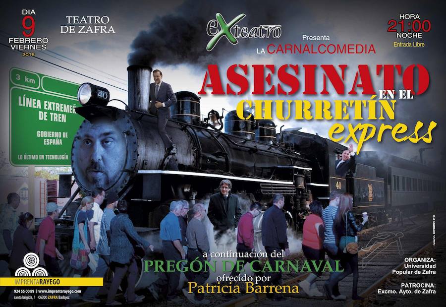 El pregón de Carnaval se realizará antes de la Carnalcomedia