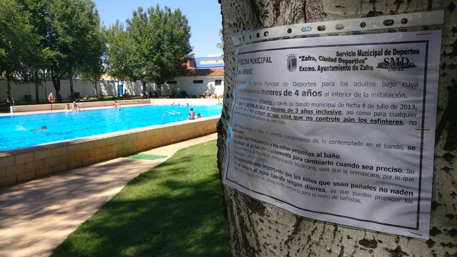 La información ya está visible en la piscina 