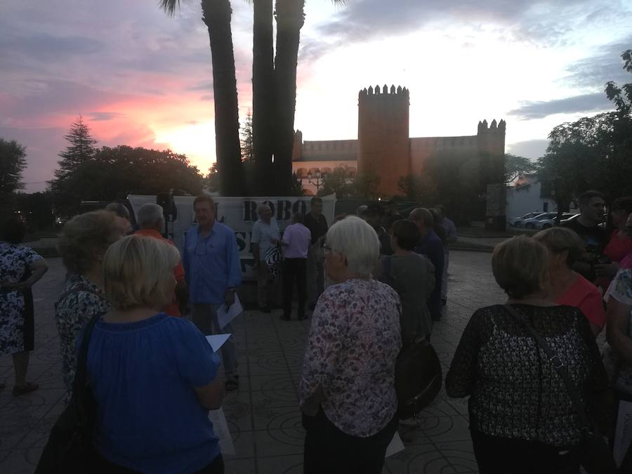 Los pensionistas de Zafra se concentran por la mejora del sistema de pensiones
