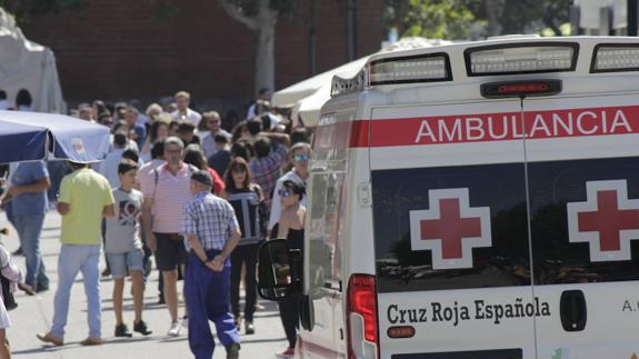 La Feria de Zafra registra más de 300 intervenciones sanitarias