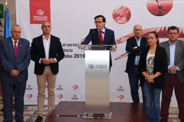 Los Presupuestos de la Diputación de Badajoz crecen un 6% gracias a los fondos europeos