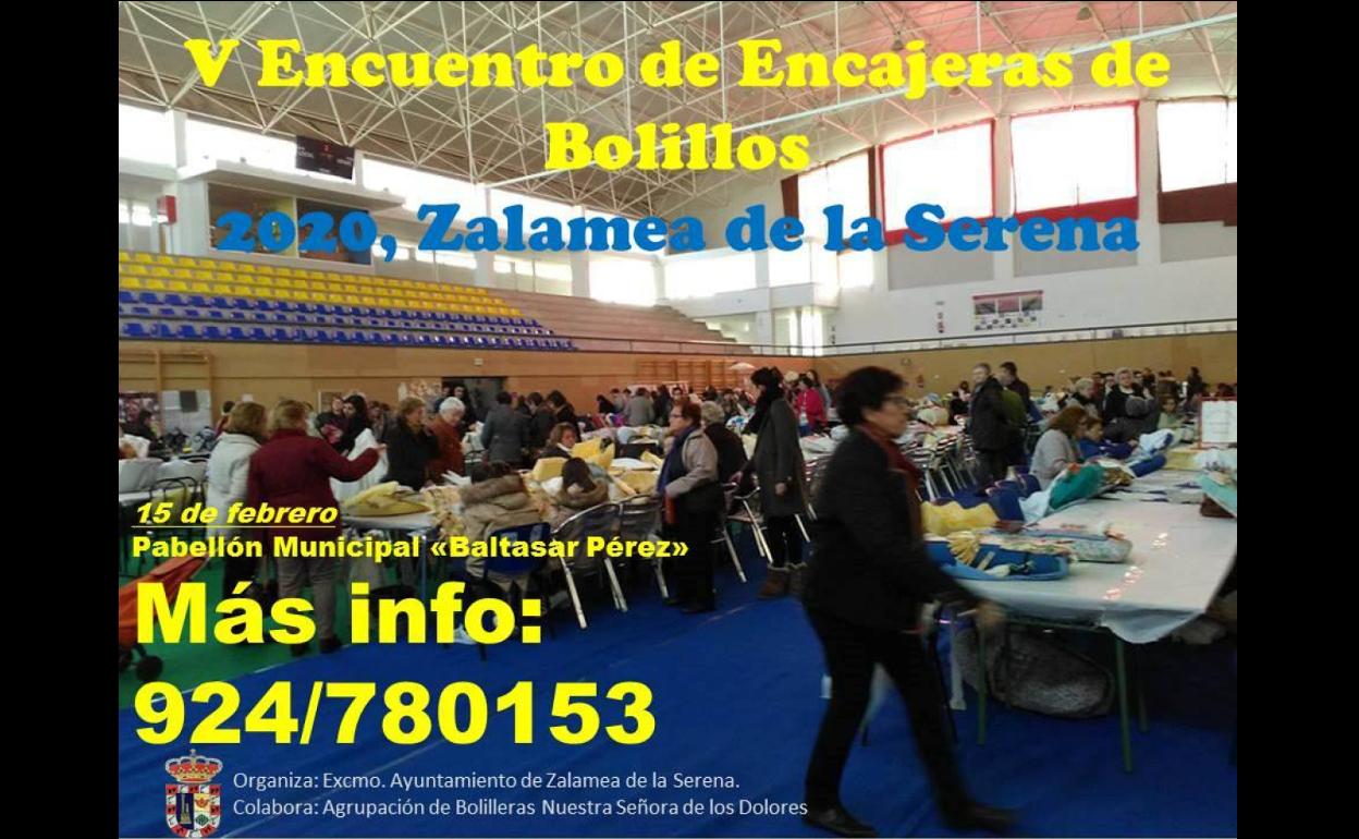 Zalamea se prepara para recibir a decenas de encajeras el 15 de febrero
