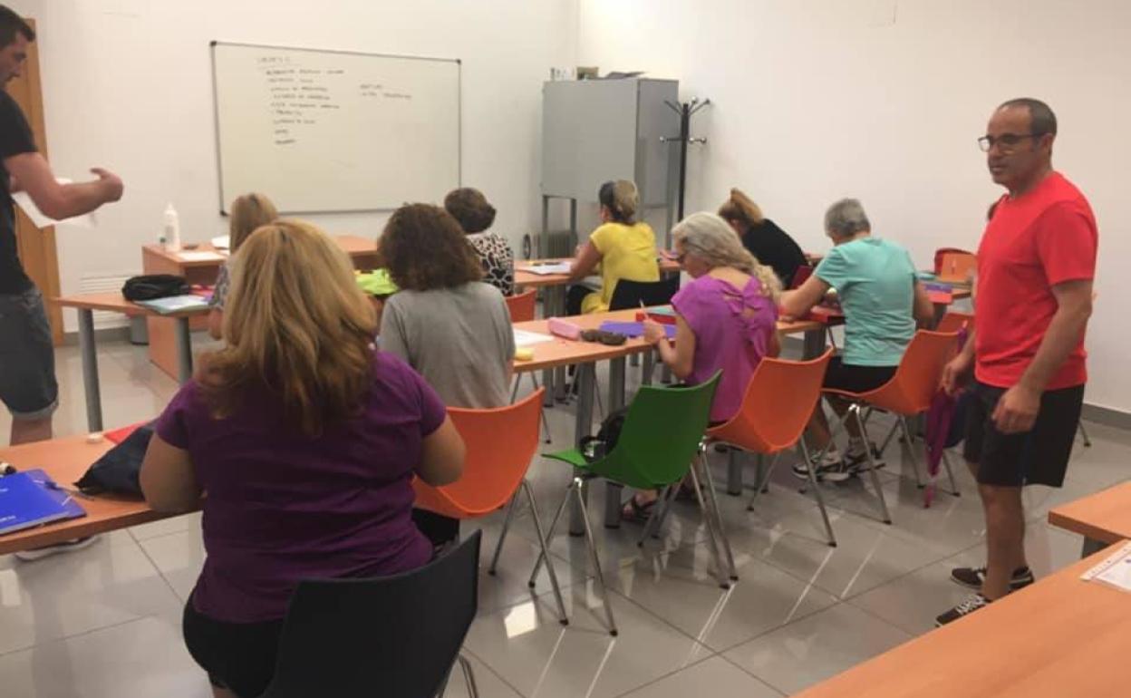 Clases del programa colaborativo 'Zalamea Sport' 