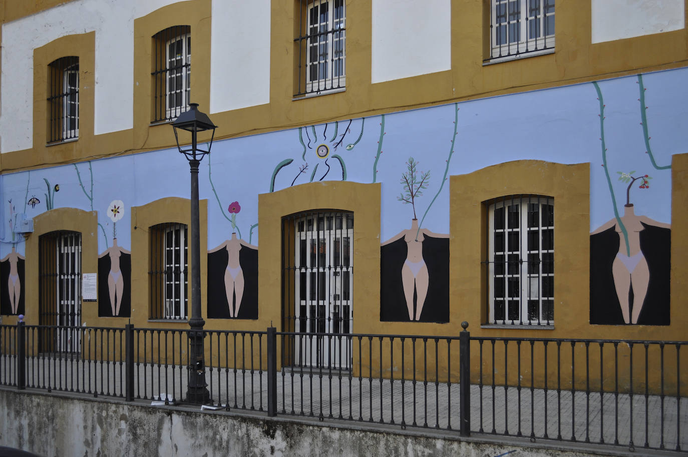 Mural 'La flor de la libertad' 