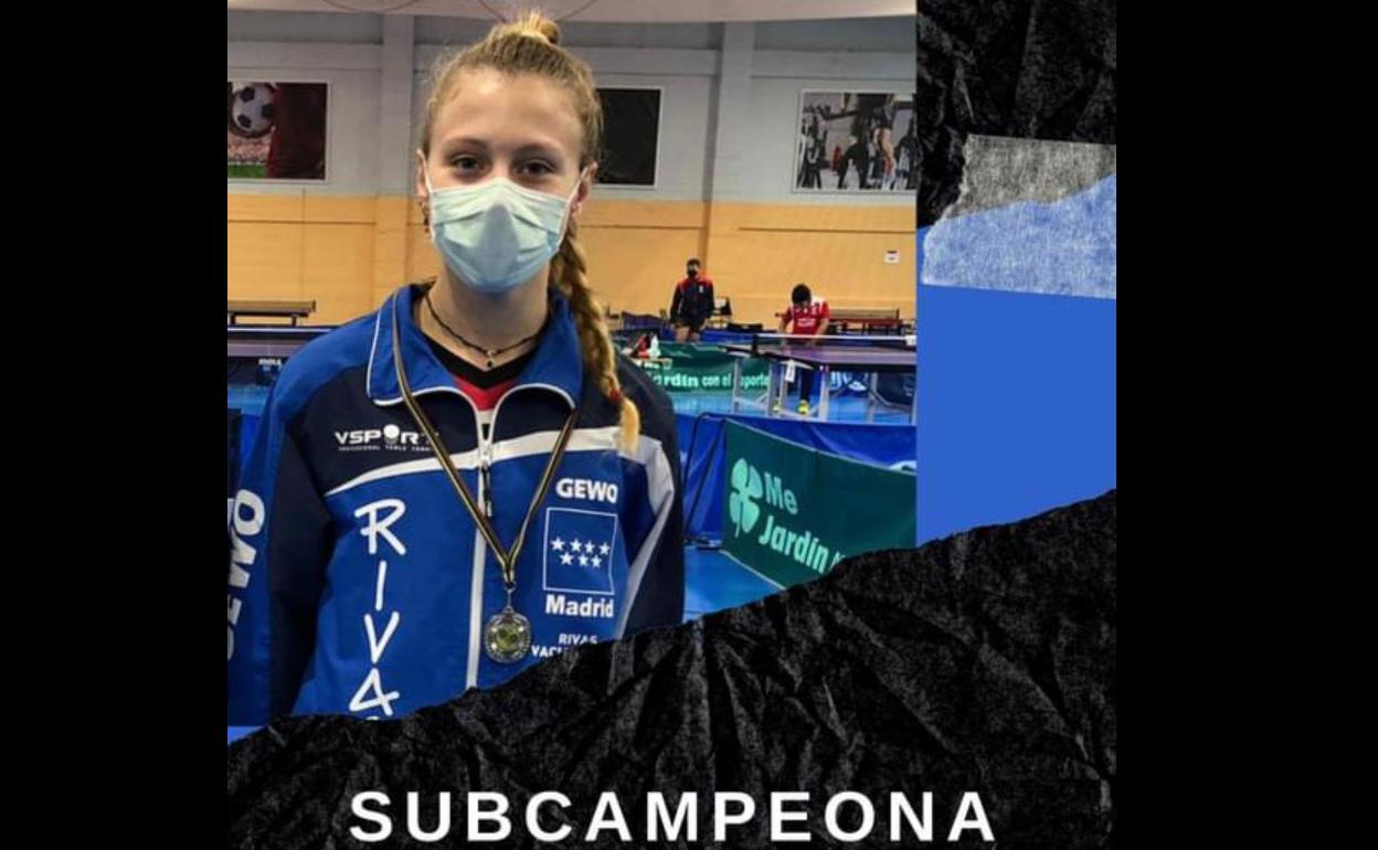 Laura García, subcampeona del torneo Pre Estata en Madrid 