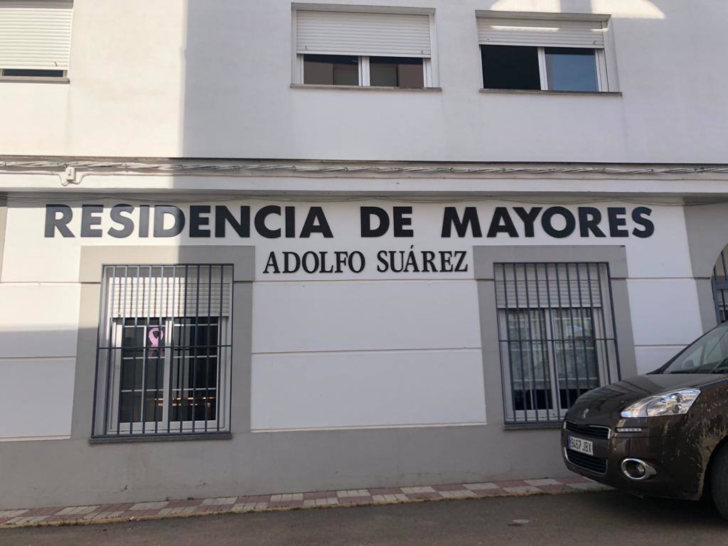 Exterior de la residencia de mayores 