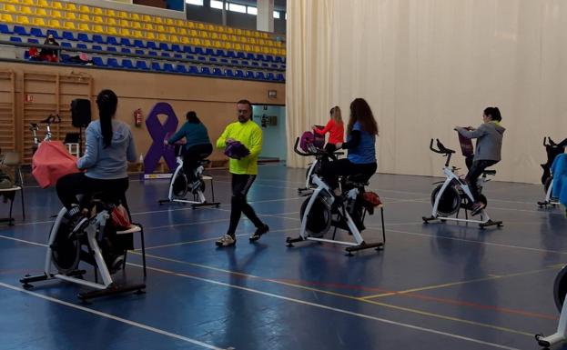 Maratón de Spinning por la igualdad 