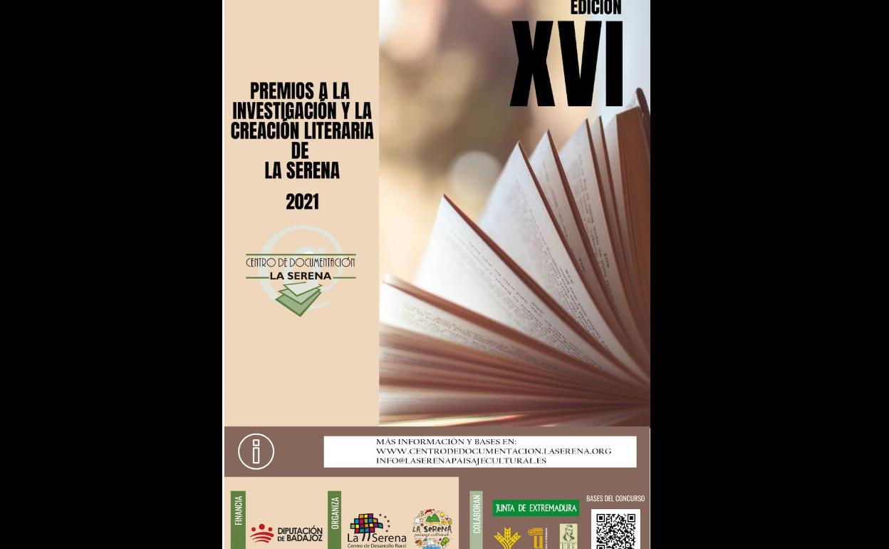 Convocada la XVI Edición de los Premios a la Investigación y Creación Literaria de La Serena