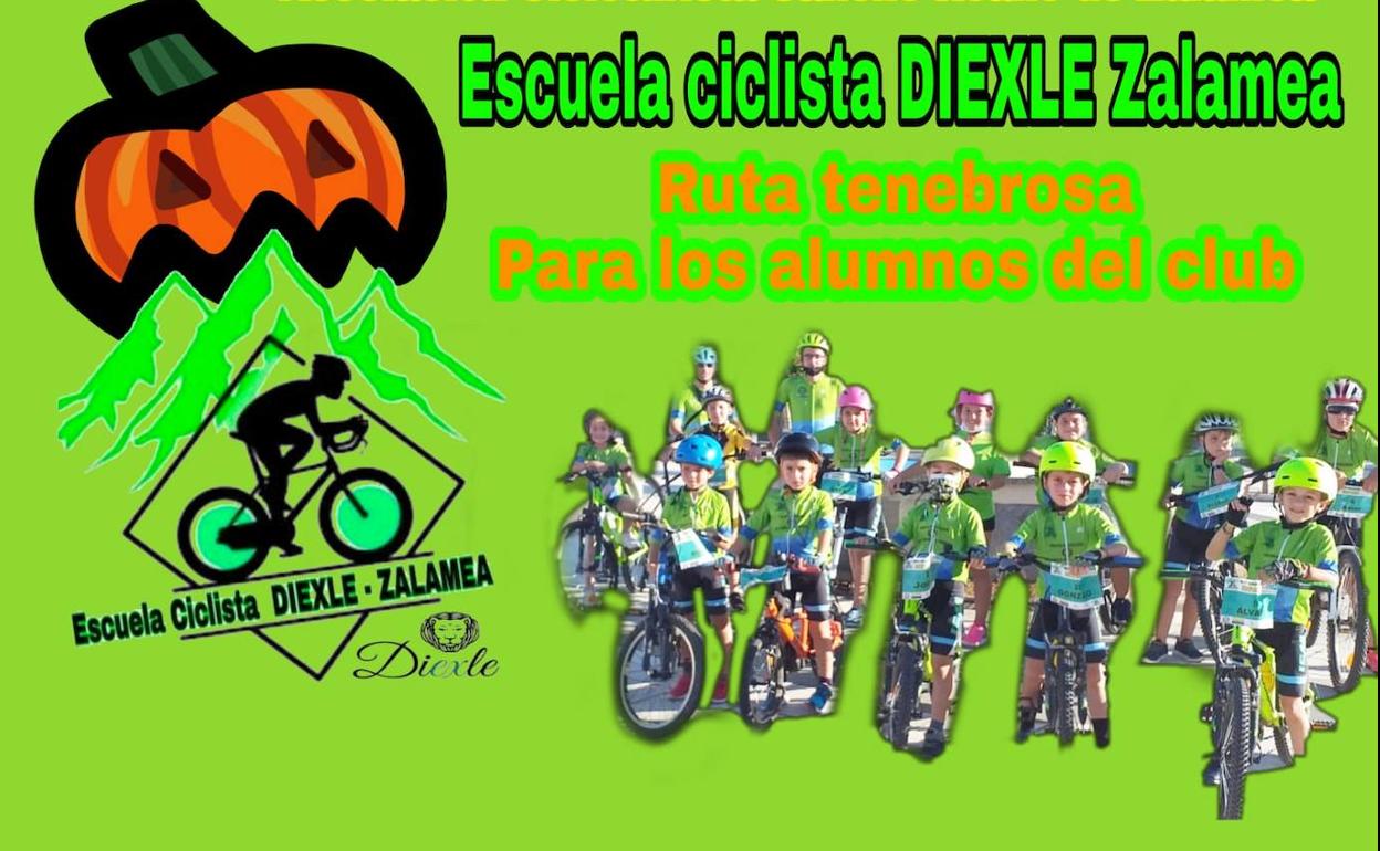 Ruta ciclista el próximo domingo 