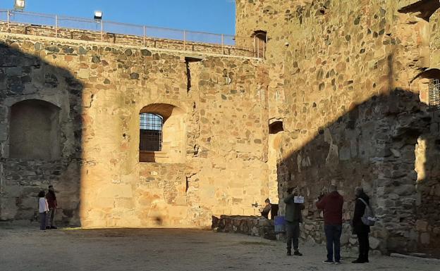 Imagen de la grabación en el Castillo 