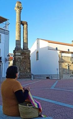 Tercer premio para Ana María Centeno Delgado, con su obra 'Patrimonio y Tradiciones'